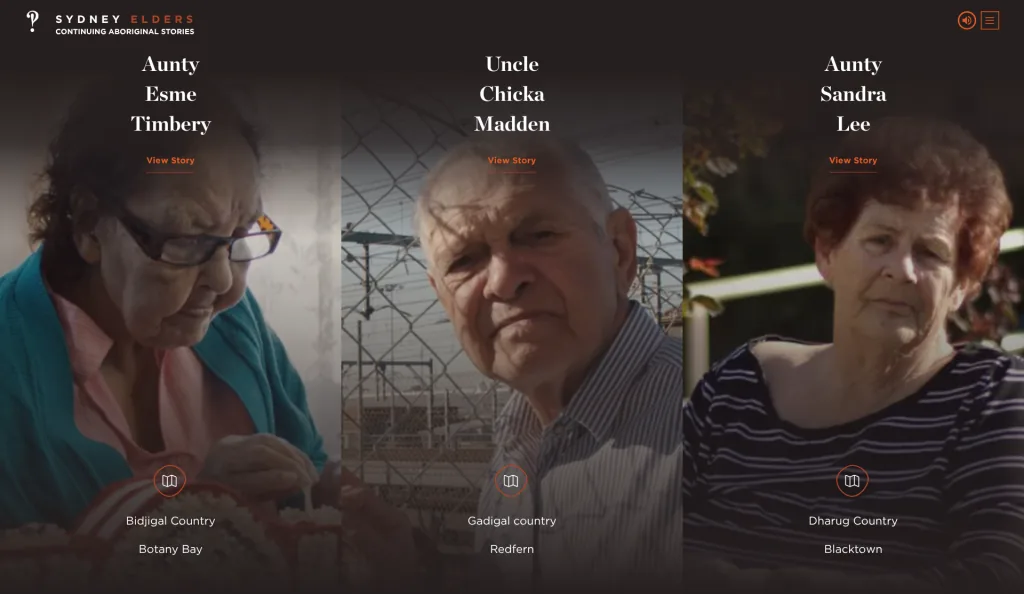 Sydney Elders homepage, State Library of NSW