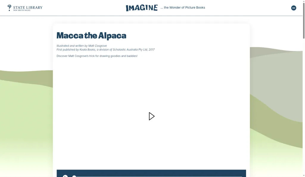 Imagine Exhibition book animation